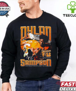 Official Dylan Sampson Tennessee Vols Record Holder Most Rushing Touchdowns In A Season Vintage Icon Signature t shirt