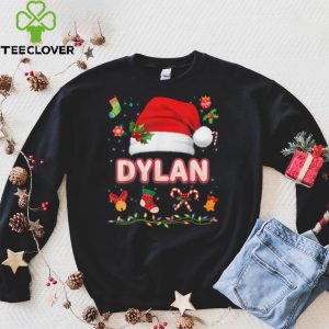 Official Dylan Santa Claus Hat Family Merry Christmas Xmas Costume T Shirt