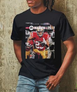 Official EA Sports Madden NFL 25 Deluxe Edition Cover Athlete Christian McCaffrey From 49Ers Classic T Shirt 2 Official EA Sports Madden NFL 25 Deluxe Edition Cover Athlete Christian McCaffrey From 49Ers Classic T Shirt