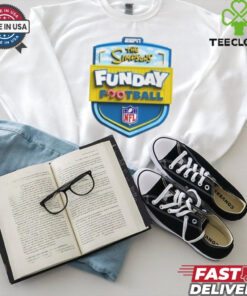 Official ESPN The Simpsons Funday NFL Football 2024 Logo T shirt