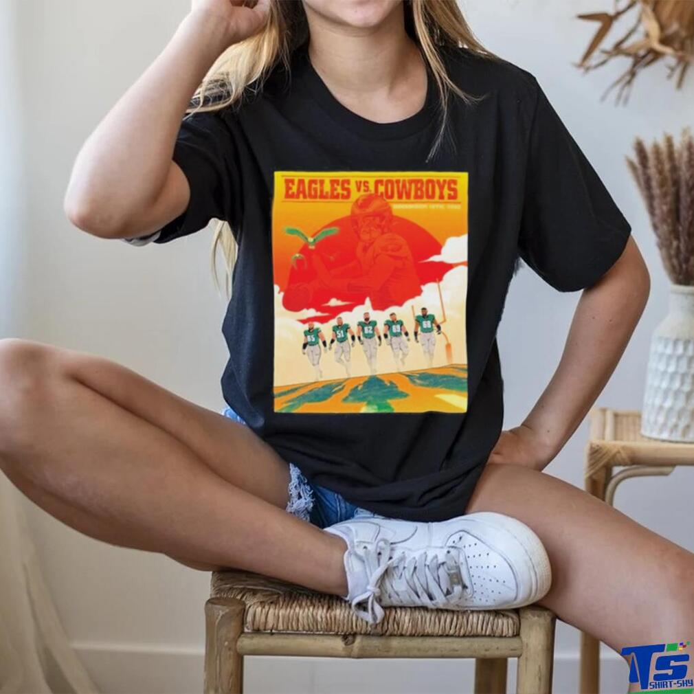 Official Eagles Vs Cowboy December 10Th, 2023 Poster Shirt Official Eagles Vs Cowboy December 10Th, 2023 Poster Shirt