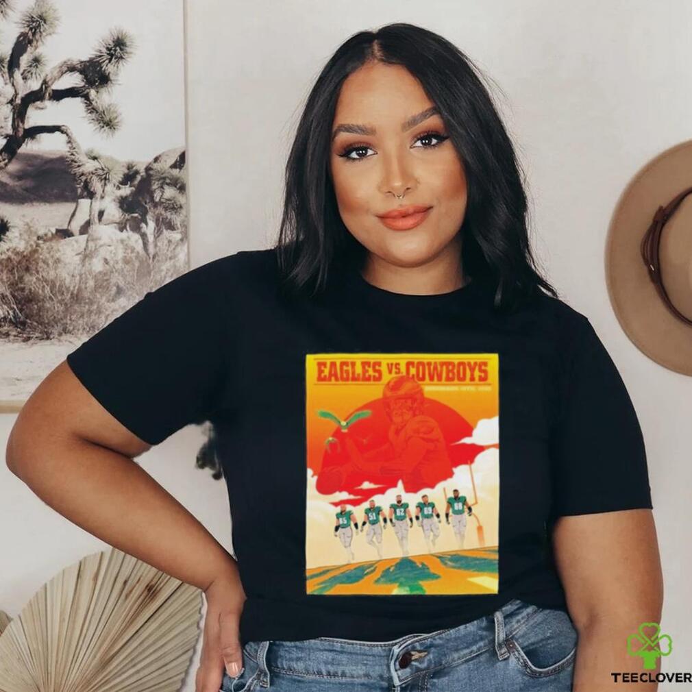 Official Eagles Vs Cowboy December 10Th, 2023 Poster Shirt Official Eagles Vs Cowboy December 10Th, 2023 Poster Shirt