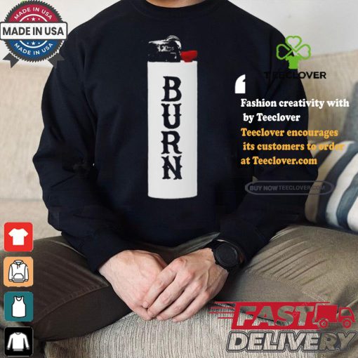 Official Eajpark Burn White Lighter t shirt