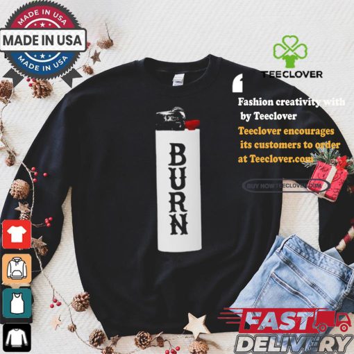 Official Eajpark Burn White Lighter t shirt