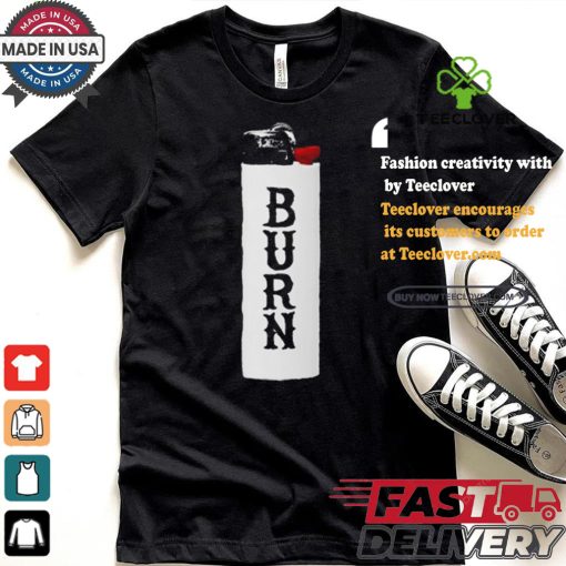 Official Eajpark Burn White Lighter t shirt
