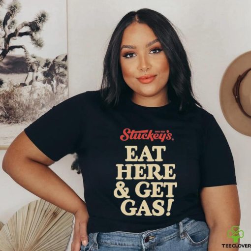 Official Eat Here And Get Gas Tee Shirt