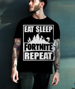 Official Eat Sleep Fortnite Repeat T Shirt 1 Official Eat Sleep Fortnite Repeat T Shirt