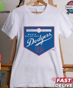 Official Ebbets Field World Champions Brooklyn MLB Los Angeles Dodgers 1995 t shirt 2 Official Ebbets Field World Champions Brooklyn MLB Los Angeles Dodgers 1995 t shirt