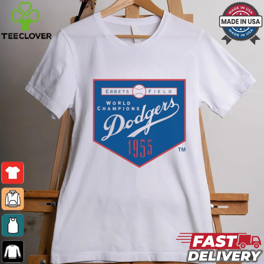 Official Ebbets Field World Champions Brooklyn MLB Los Angeles Dodgers 1995 t shirt Official Ebbets Field World Champions Brooklyn MLB Los Angeles Dodgers 1995 t shirt