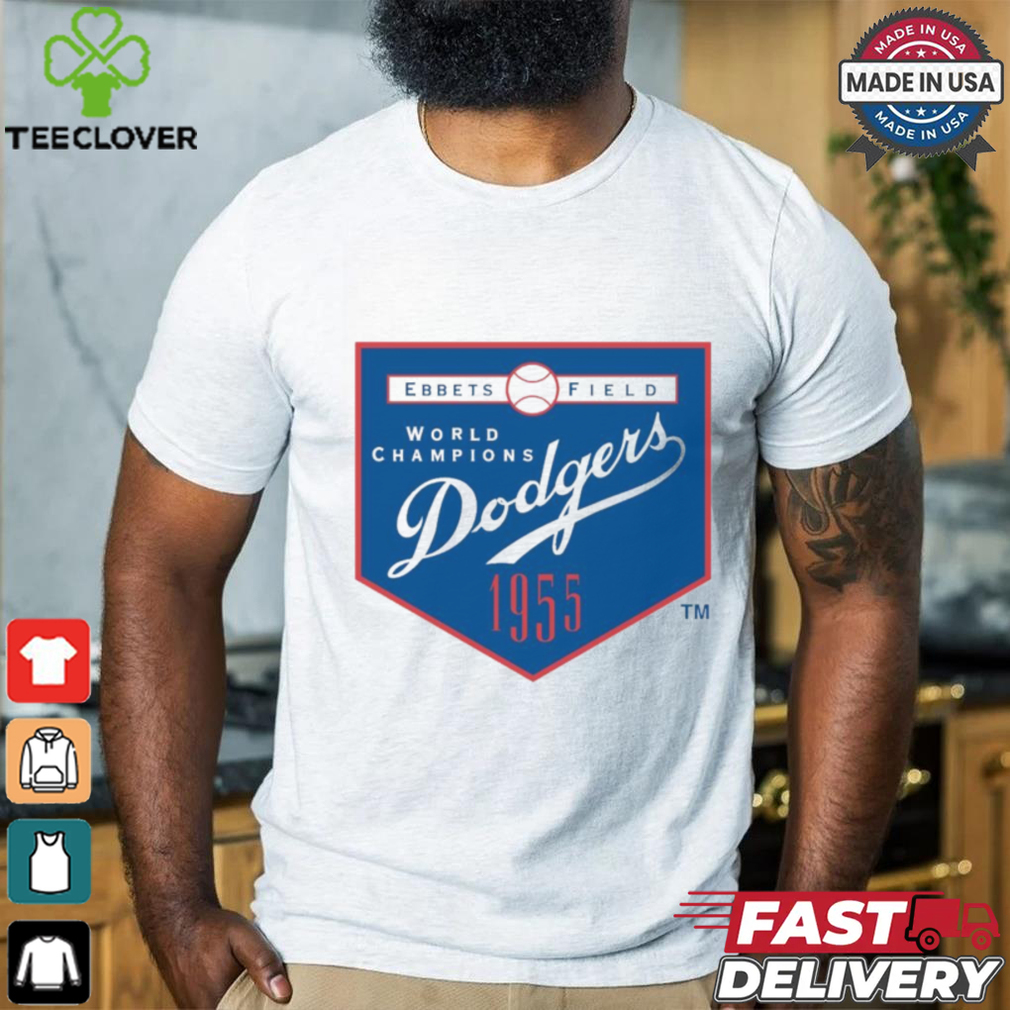 Official Ebbets Field World Champions Brooklyn MLB Los Angeles Dodgers 1995 t shirt Official Ebbets Field World Champions Brooklyn MLB Los Angeles Dodgers 1995 t shirt