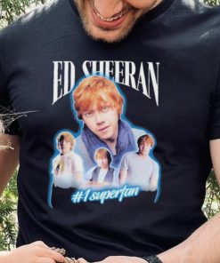 Official Ed sheeran 1 superfan T shirt