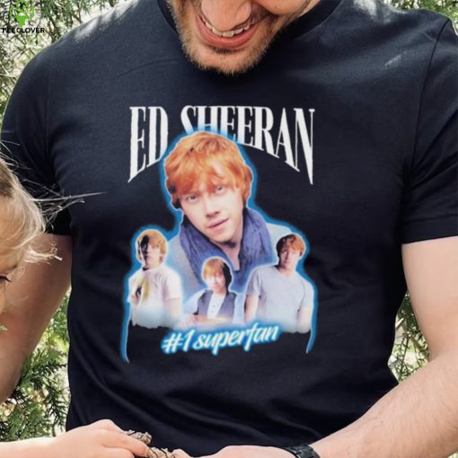 Official Ed sheeran 1 superfan T shirt