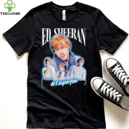 Official Ed sheeran 1 superfan T shirt