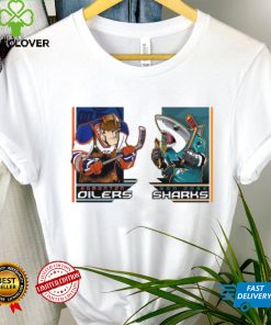 Official Edmonton Oilers VS San Jose Sharks NHL Dec 29 2023 hockey shirt
