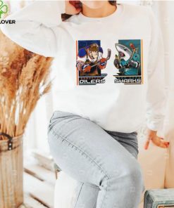 Official Edmonton Oilers VS San Jose Sharks NHL Dec 29 2023 hockey shirt