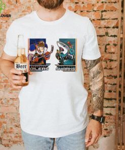 Official Edmonton Oilers VS San Jose Sharks NHL Dec 29 2023 hockey shirt
