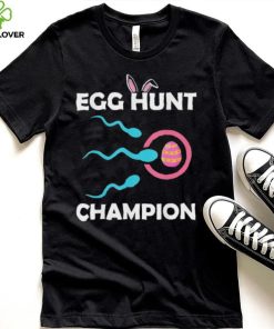 Official Egg Hunt Champion Funny Dad Easter Pregnancy Announcement T Shirt