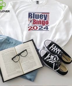 Official Elect bluey and bingo 2024 shirt