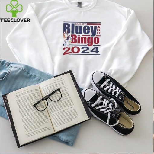 Official Elect bluey and bingo 2024 hoodie, sweater, longsleeve, shirt v-neck, t-shirt