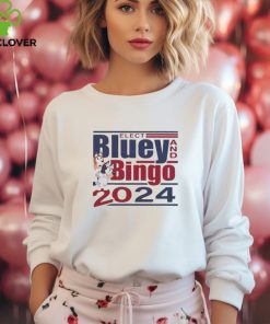 Official Elect bluey and bingo 2024 hoodie, sweater, longsleeve, shirt v-neck, t-shirt