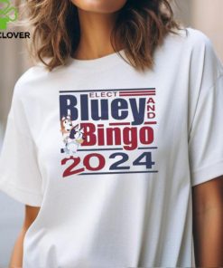 Official Elect bluey and bingo 2024 hoodie, sweater, longsleeve, shirt v-neck, t-shirt