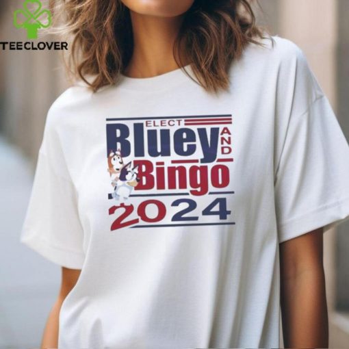 Official Elect bluey and bingo 2024 hoodie, sweater, longsleeve, shirt v-neck, t-shirt