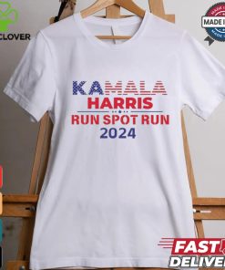Official Election Run Spot Run Donald Trump Debate 2024 Kamala T Shirt