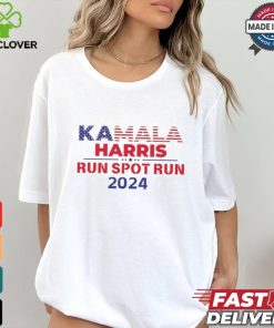 Official Election Run Spot Run Donald Trump Debate 2024 Kamala T Shirt