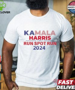 Official Election Run Spot Run Donald Trump Debate 2024 Kamala T Shirt