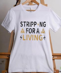 Official Electrical Stripping Living Electrician Shirt