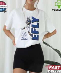 Official Eli Pancol Duke Blue Devils Football EFLY Signature t shirt
