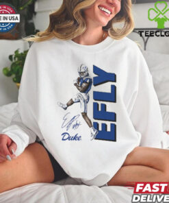 Official Eli Pancol Duke Blue Devils Football EFLY Signature t shirt