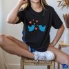 Fire Death Alive A Calcifer and water yin yang cartoon shirt