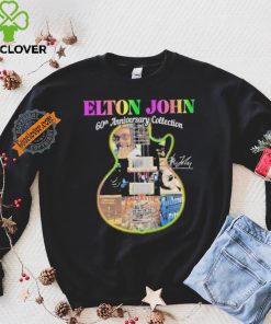 Official Elton John 60th Anniversary Collection Signature shirt