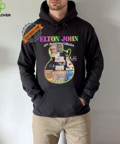 Official Elton John 60th Anniversary Collection Signature shirt