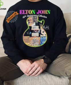 Official Elton John 60th Anniversary Collection Signature shirt