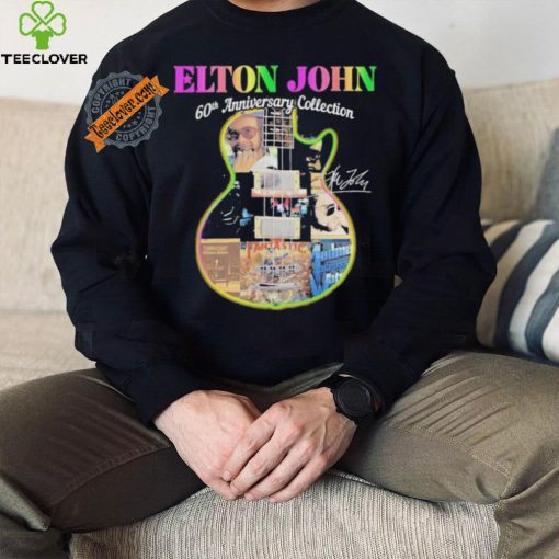 Official Elton John 60th Anniversary Collection Signature shirt