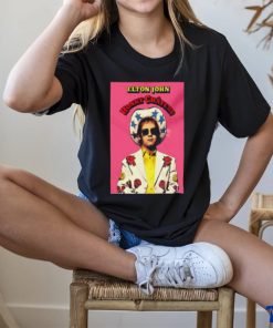 Official Elton John Honky Château 50th Anniversary Poster shirt