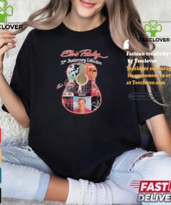 Official Elvis Presley 70th Anniversary Collection Signature T Shirt