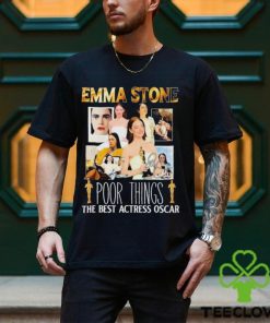 Official Emma Stone Poor Things The Best Actress Oscar Signature hoodie, sweater, longsleeve, shirt v-neck, t-shirt