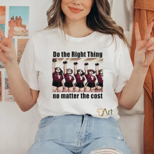 Official Emmy Salerno Wearing Do The Right Thing No Matter The Cost shirt