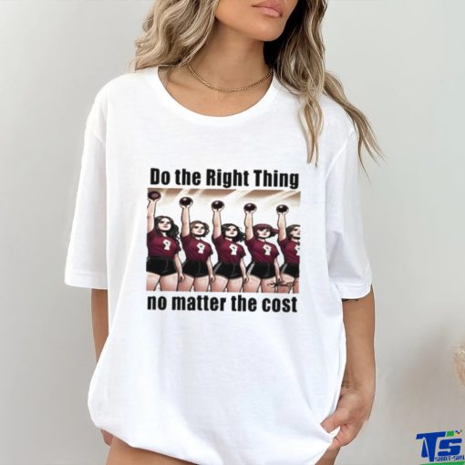 Official Emmy Salerno Wearing Do The Right Thing No Matter The Cost shirt