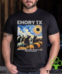 Official Emory Tx Solar Eclipse April 8th 2024 Total Solar Eclipse Path Of Totality T hoodie, sweater, longsleeve, shirt v-neck, t-shirt