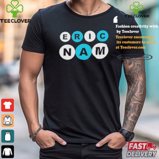 Official Eric Nam Logo House On A Hill World Tour 2025 T Shirt