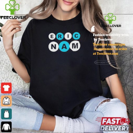 Official Eric Nam Logo House On A Hill World Tour 2025 T Shirt