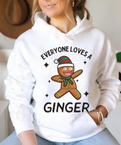 Official Everyone loves a ginger Christmas T shirt 1 Official Everyone loves a ginger Christmas T shirt