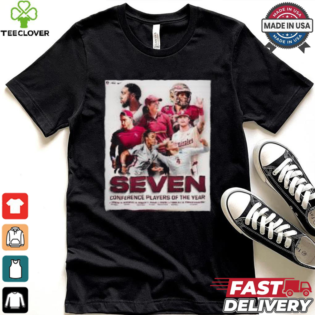 Official FSU Seminoles 2023 – 24 Seven Conference Players Of The Year shirt Official FSU Seminoles 2023 – 24 Seven Conference Players Of The Year shirt