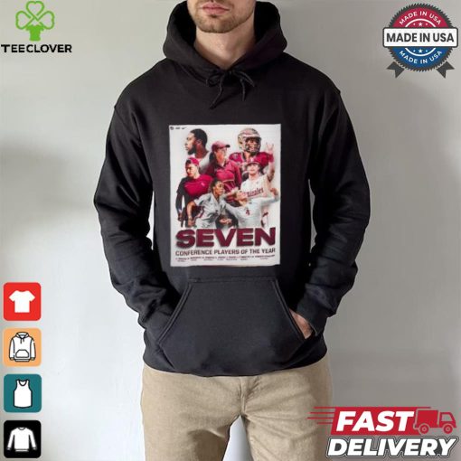 Official FSU Seminoles 2023 – 24 Seven Conference Players Of The Year shirt