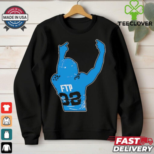 Official FTP 32 Brian Branch Detroit Lions NFL t shirt