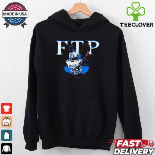 Official FTP Brian Branch Detroit Lions NFL Crunch Time Sports t shirt